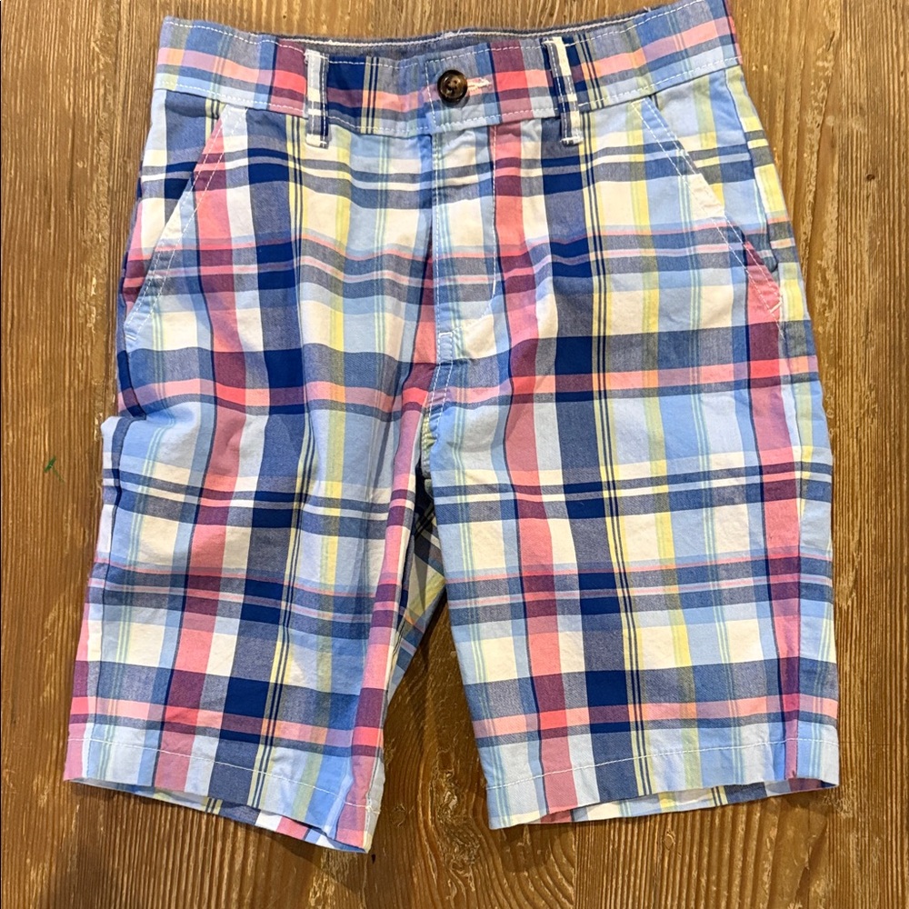 Gymboree Colorful Plaid Kids Shorts